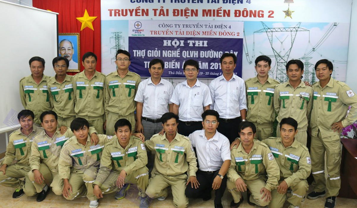 Dong phuc cong nhan nganh dien 16 copy áo công nhân ngành điện