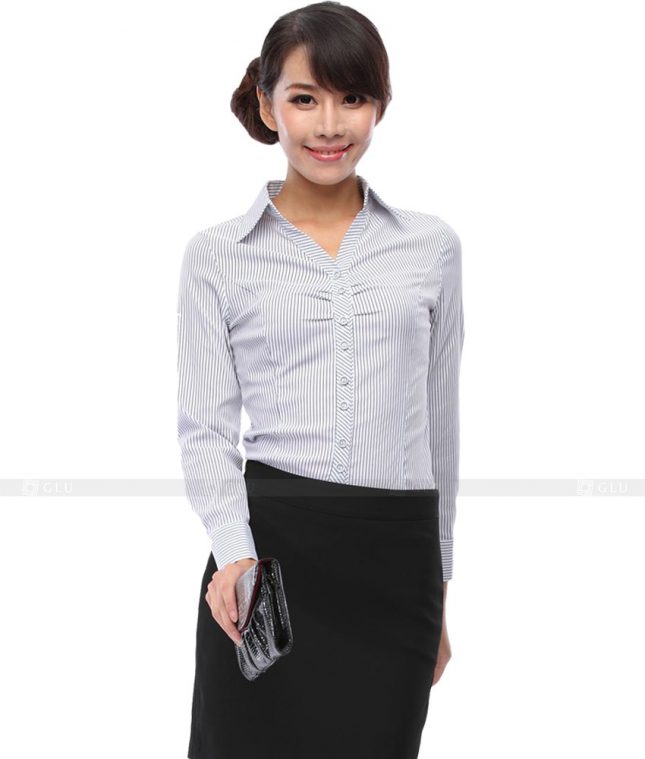 Dong Phuc Cong So Nu GS165 áo sơ mi nữ đồng phục công sở