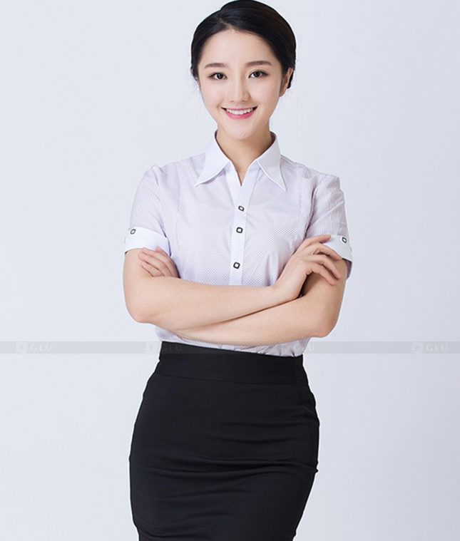 Dong Phuc Cong So Nu GS435 áo sơ mi nữ đồng phục công sở