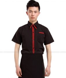 Dong phuc quan caphe GLU CF02 đồng phục quán cà phê