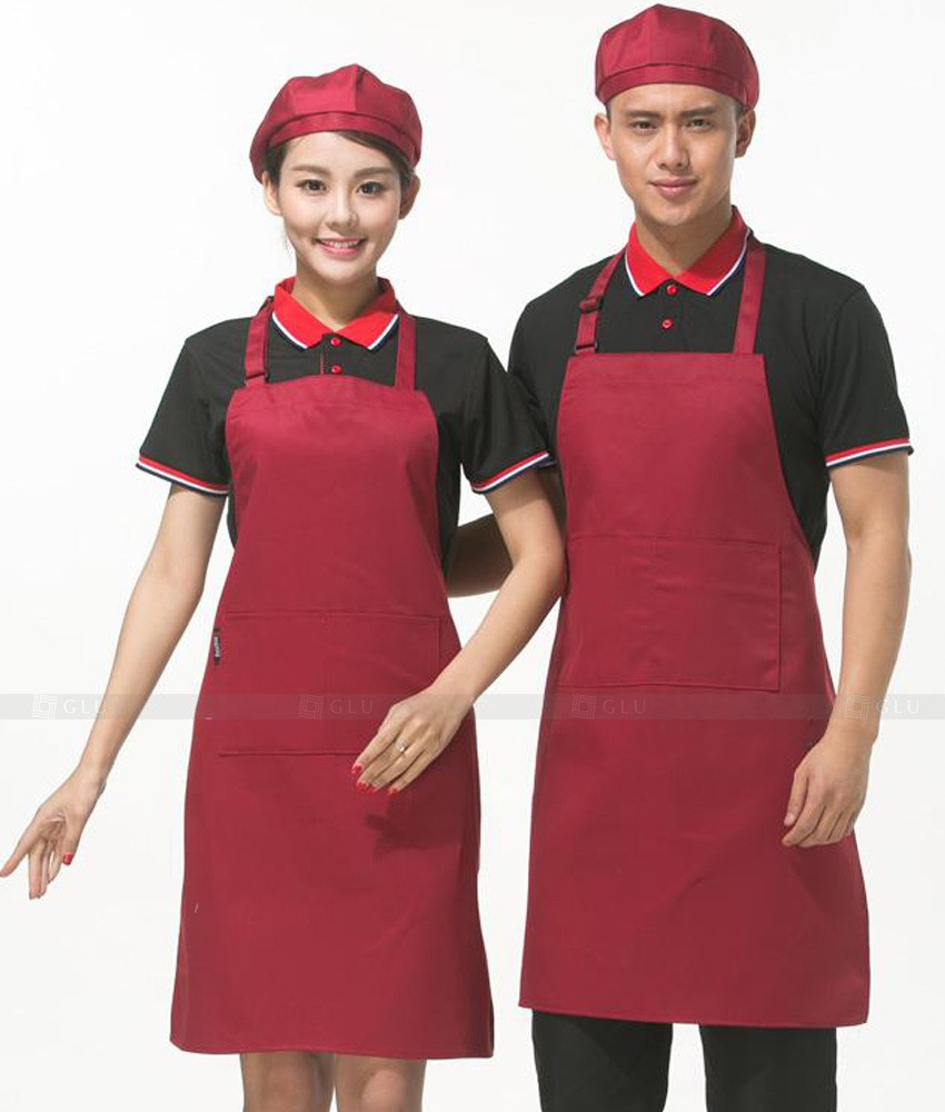 Dong phuc quan cafe GLU CF271 may áo thun đồng phục
