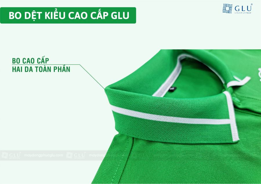 bo dệt áo thun đồng phục cao cấp