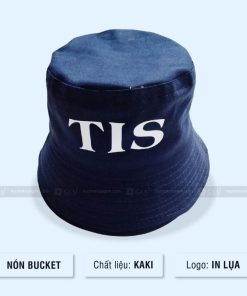 nón bucket kaki