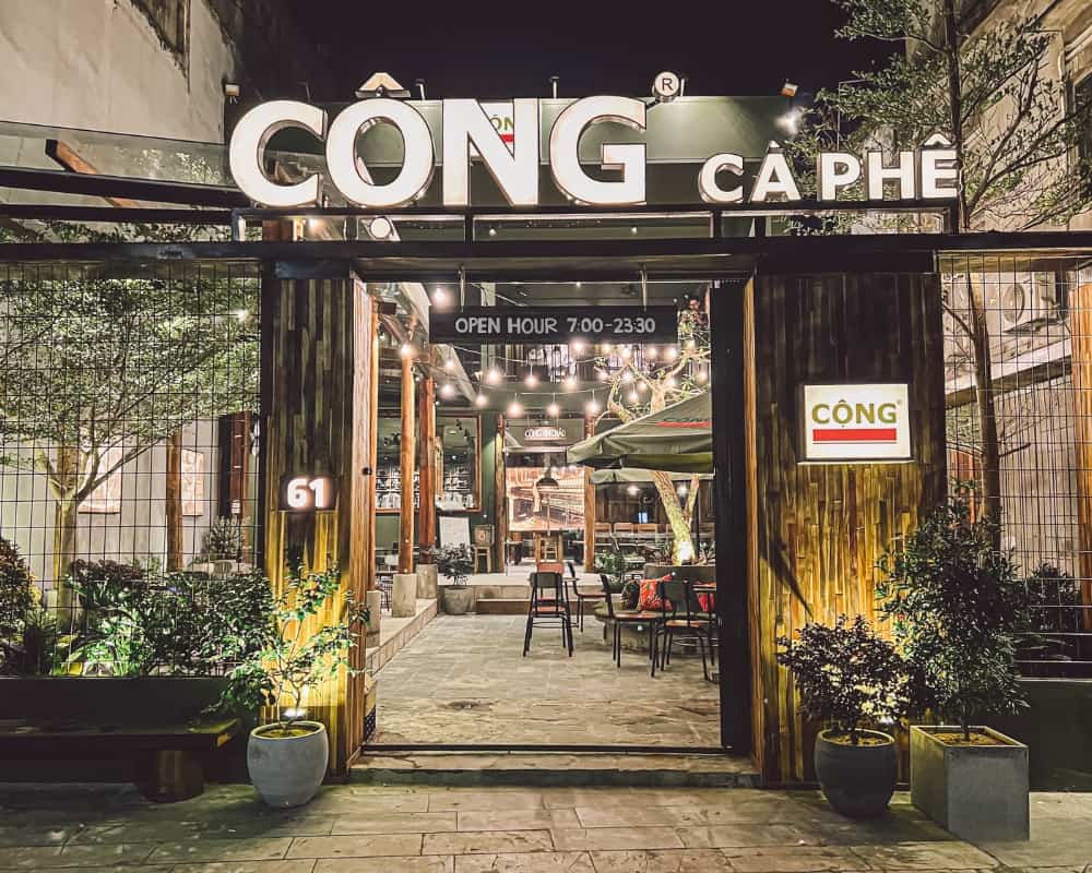 Đồng phục Cộng cafe