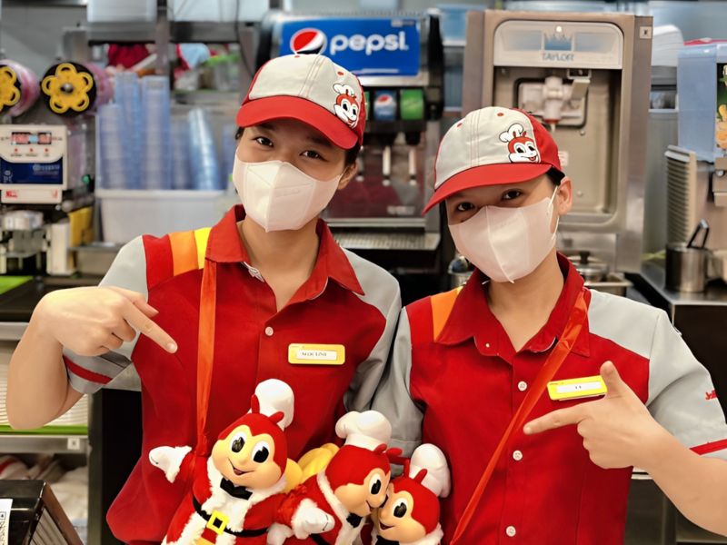 Áo sơ mi đồng phục nhân viên Jollibee