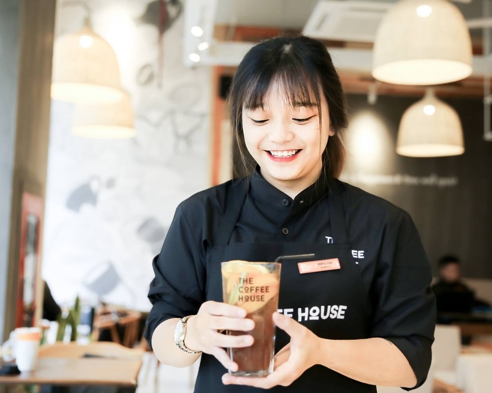 Đồng phục the coffee house ấn tượng