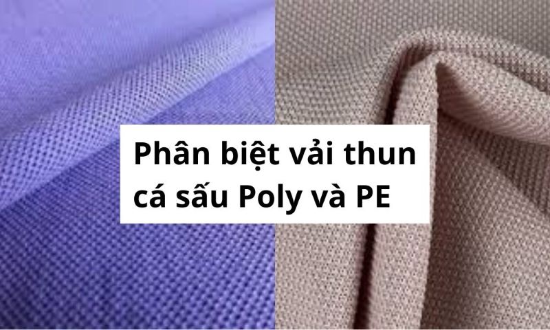 Vải Cá Sấu Poly